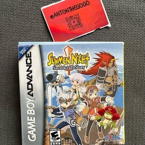 Nintendo Game Boy Advance - Summon Night Swordcraft Story - box only